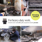 Dupray Small Stainless Steel Brushes - Ultimate Heavy-Duty Cleaning Accessories for Dupray Steam Cleaners, Pack of 10