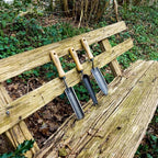 DeWit Forged Transplant Trowel with Short Handle, Lightweight & Durable Garden Tool with Comfortable Grip for Planting, Digging & Transplanting