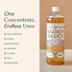 Branch Basics Ultimate Starter Kit: Natural All Purpose Cleaner, Glass, Bathroom, Foaming Hand Wash (4 Plastic Bottles + Concentrate + Oxygen Boost), Laundry Detergent, Plastic-Free Dishwasher Tablets