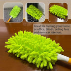 Reusable Duster Refill Compatible with Swiffer Hand Duster - 360 Heavy Duty Duster Refill - Microfiber Ceiling Fan Duster for Swiffer Dusters Extended Handle, 8 Pack (Handle is Not Included)