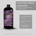 Lapew Lavender Chamomile Scented Mop Soap - Luxury Floor Cleaner Concentrate for Mopping Tile, Laminate, Vinyl & Hardwood | Streak-Free, Low-Foam | 36 oz