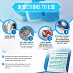 ACTIVE Washing Machine And Dishwasher Cleaning Tablets Bundle - Includes 12 Month Supply Dishwasher Cleaner Deodorizer & Washing Machine Descaler Deep Cleaning Tablets - 48 Tablet Set