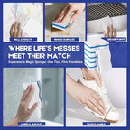 Magic Sponge Eraser,Tex-10 Scrub Melamine Sponges, Heavy Duty No Scratches (HD-PU-Durable 10-Pack)