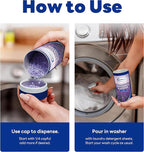 Laundry Fragrance Booster, Lavender Scent, In-Wash Scent Beads for Washer, Compatible with All Machines, Easy-to-Use Laundry Additive