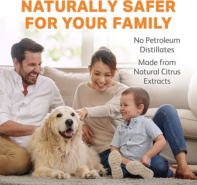 Citra Solv Concentrated Household Cleaner & Degreaser -Valencia Orange Scent 8 fl oz Safe, Effective, and Versatile Cleaning Solution, Natural Ingredients Non Toxic,Biodegradable, Made in USA (3)