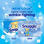 Snuggle Fabric Softener Dryer Sheets, Blue Sparkle, 230 Count