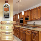 Parker & Bailey Kitchen Cabinet Cream, Multi Surface Cleaner & Furniture Cleaner, Quick Shine Wood Restorer & Protector for Cabinets, Tables & Surfaces, Renews & Restores a Finish for Wood, 16oz