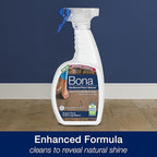 Bona Hardwood Floor Cleaner Spray - 32 fl oz & Microfiber Cleaning Pad, for Hardwood and Multi-Surface Floors, fits Family of Mops, 3 Pack