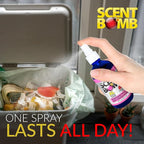 Scent Bomb Air Freshener Spray, Long-Lasting Odor Eliminator for Home & Car, Effective Deodorizer Spray for Kitchen, Bathroom, Fresh Room Spray & Smell Neutralizer, Juicy Juice