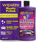Wizards Mystic Polish Machine Glaze - Cutting Compound and Polish with Smart Abrasive Technology - Professional Car Scratch Remover - Water-Based Polishing Compound for Car Detailing Kit - 32 oz