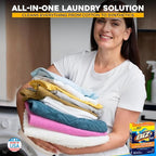 Biz Laundry Detergent Powder, Stain and Odor Eliminator for Tough Stains Like Grass Sweat and Chocolate, Powder Laundry Detergent with 4 Stain Fighters, Color Safe, Unscented, 2 Pack, 75 Oz Total