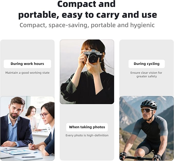 200 Count Lens Wipes for Eyeglasses, Eyeglass Cleaning Wipes Pre-moistened Individually Wrapped Sracth-Free Streak-Free Eye Glasses Cleaner Wipes for Camera Lens, Sunglass, Goggles