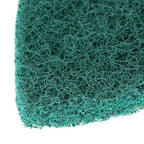 YWBL-WH 5Pcs Scouring Scrub Pads, Reusable Triangle Polishing Pad Self Adhesive Plate Grinding Machine Accessories, 3.5 * 3.5 * 3.5inch