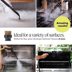 Dupray Small Brass Brushes - Heavy-Duty Cleaning Accessories for Dupray Steam Cleaners, Pack of 10