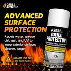 2-Pack Ceramic Grill Protector | Rust Prevention Spray & Anti Rust Spray for Metal | UV Shield & Blackstone Griddle Conditioner Alternative for Exterior Protection - 14.8 fl oz.