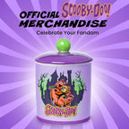 Silver Buffalo Scooby Doo Scooby Snacks Spooky Ceramic Cookie Snack Jar (Large)
