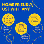Plink Garbage Disposer Freshener and Cleaner, Sink Disposal Odor Eliminator, Quick and Easy-to-Use Capsules, Septic-Friendly, Citrus Scents, 20 Count Package