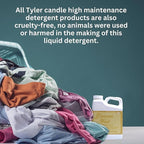 Worldwide Nutrition Bundle Compatible with Tyler Candle Company Glamorous Wash High Maintenance Scent Fine Laundry Liquid Detergent - Hand and Machine Washable - 16 oz, 454-gram Container w/Keychain