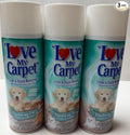 Love My Carpet Foam,Carpet Cleaner,Urine and Stain Remover,pardon my pet, 12 oz (Pack Of 3)