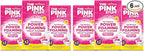 Stardrops The Pink Stuff Miracle Power Foaming Toilet Cleaner – Self-Activating Formula for Deep Cleaning,Stain Removal,and a Fresh Shine – Bathroom Essential,(Pack of 6)