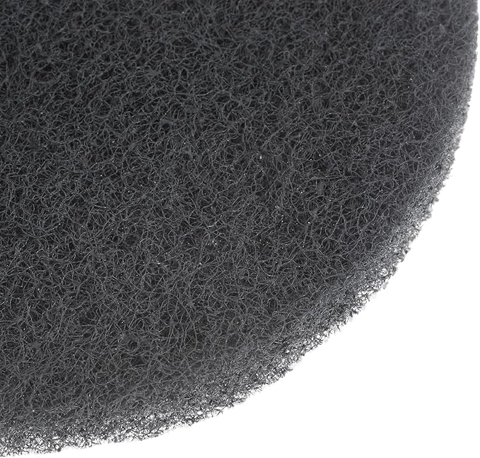 HARFINGTON 10pcs Drill Power Brush 5 inch Tile Scrubber Scouring Pads Grey Scrubber Pads for Bathroom Kitchen Household Cleaning