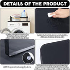 BALAPET Washer and Dryer Countertop with Non-Slip and Laundry Room Shelf Mat Universal Front Load Washer and Dryer Countertop Kit with Storage Space for Laundry Room Organization(14.2x8.6x7in)