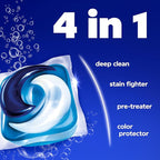 Tide 4-in-1 Ultra Oxi PODS Laundry Detergent Pacs, 85 Count, HE Compatible, Built in Pre-treater for Stains