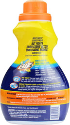 Biz Detergent Stain and Odor Eliminator, 50 oz Liquid Laundry Booster – Powerful Stain Remover for Clothes, Activewear, and Household Fabrics