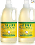 MRS. MEYER'S CLEAN DAY Laundry Detergent,Honeysuckle,64 Fluid Ounce,(Pack of 2)