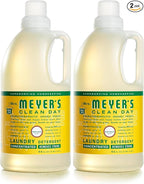 MRS. MEYER'S CLEAN DAY Laundry Detergent,Honeysuckle,64 Fluid Ounce,(Pack of 2)