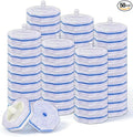 Disposable Toilet Bowl Wand Refills for Clorox, 50 Pcs - Compatible with Clorox Toilet Wand Refills, Hygienic Scrubber Heads for Bathroom Cleaning