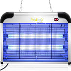 Electric Bug Zapper, 2800V High Grid Indoor Mosquito Killer with 20W Lamps, Plug-in Hanging Insect Trap for Mosquitoes, Moths, Gnats, Flies and Flying Insects Indoor Use