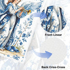 Winter Swedish Dishcloths for Kitchen, 6PCS Christmas Swedish Dish Cloths Gift Set, Vintage Reusable Washable Absorbent Dish Towel for Home Cleaning(7.8 X 7 Inches)