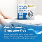 M3 Naturals Washing Machine Cleaner Tablets - Oxygen Based HE Top & Front Load Washer Cleaner and Deodorizer Compatible with LG Whirlpool & Most Major Brands - Removes Residue (1 Year Supply)