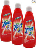 Zout Laundry Stain Remover, Triple Enzyme Formula, 12 Ounce (Pack of 3)