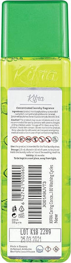 KIFRA CARING Concentrated Laundry Fragrance 6.76 Fl Oz 200ml 80 Washing Cycles