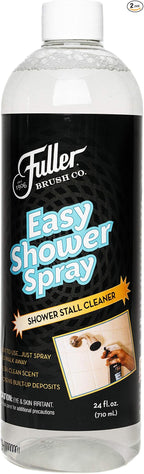 Fuller Brush Easy Shower Spray - No Scrub Shower Cleaner - Multi Surface Formula Keeps Surfaces Clean From Dirt, Soap Scum and Hard Water Stain Build Up Perfect for Shower Floors Walls (Pack of 2)