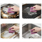 16-Pack Individually Wrapped Red Stainless Steel Soap Pads | Reusable Steel Wool Soap Pads for Pots & Pans | Heavy-Duty Scouring Pad Metal Scrubber