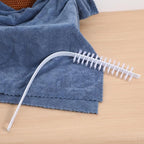Zerodeko 2-Pack Washing Machine Cleaner Brush Set for Front Load Washers Durable Washer Drum Cleaning Tool 23.62 X 1.77 X 1.57 Inch Efficient Dirt and Lint Removal for Household Laundry