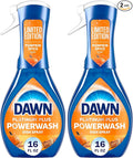 Dawn Powerwash Spray,Dish Soap,Dishwashing Liquid,Pumpkin Spice,1 Starter Kit,16 Fl Oz,(Pack of 2)