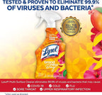 Lysol All Purpose Cleaner Spray, Multi-Purpose Disinfecting Spray, Kitchen & Bathroom Cleaner, Mango & Hibiscus Scent, 32 Fl Oz (Pack of 2)