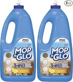 Mop & Glo Professional Multi-Surface Floor Cleaner, Fresh Citrus Scent, 64 Oz (Pack of 2)