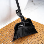 O-Cedar Indoor & Outdoor Strong Sweep Broom & Brush Bundle | Heavy Duty Bristles Remove 99% of Dust & Dirt in One Sweep | Step-On Dust Pan | Safe for Hardwoods, Powerful on Outdoor Debris