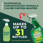Simple Green AllPurpose Cleaner,32 Fl Oz,Original,(Pack of 6)