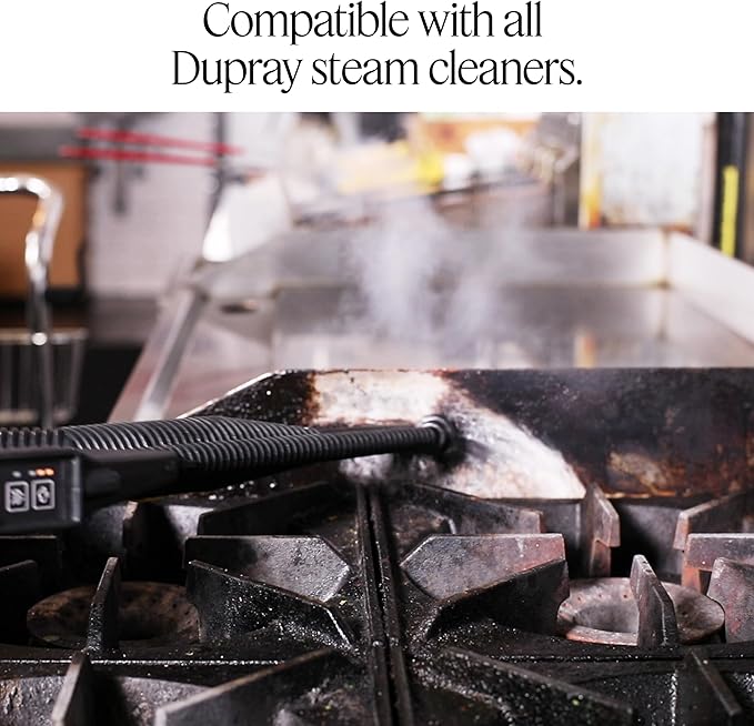 Dupray Small Stainless Steel Brushes - Ultimate Heavy-Duty Cleaning Accessories for Dupray Steam Cleaners, Pack of 10