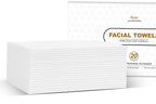 Disposable Face Towel,Biodegradable Facial Towels 9.8"×9.8",20 Count Extra Thick Soft Large Travel Clean Facial Towels Plant Fiber Facial Washcloth Dry Wipes for Sensitive Skin,Travel,Makeup Remover