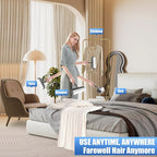 COBETE Large Surface Lint Rollers for Pet Hair Extra Sticky, 500 Sheets Mega Value Set, Dog and Cat Lint Remover for Clothes, Couch, Furniture