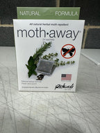 Richards Homewares Moth Away Sachets – 24-Pack Natural Herbal Moth Repellent, Non-Toxic & Chemical-Free, Fresh Scent for Drawers, Closets & Storage Bins – Made in USA