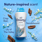 Downy Light Laundry Scent Booster Beads, Ocean Mist Scent, 24 OZ, In-Wash Fabric Beads Designed To Be Gentle With A Light Boost Of Scent, No Heavy Perfumes