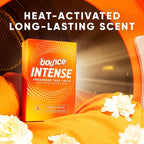 Bounce Intense Dryer Sheets, Vibrant Fresh, 80 Count, Scent Boosting Dryer Sheet Formulated to Fight Wrinkles and Static